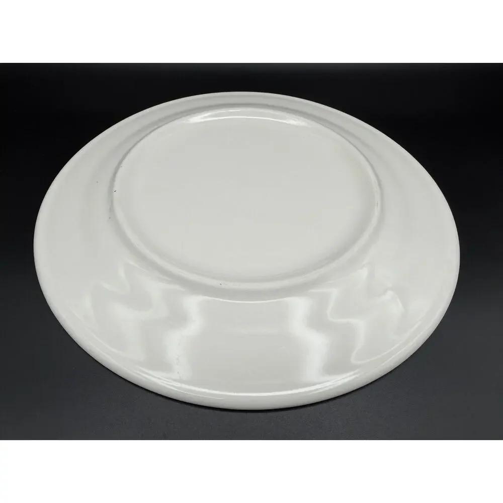 Nike Custom Swoosh Dinner Plate 10” from the Nike Design Gala 2025 Black & White
